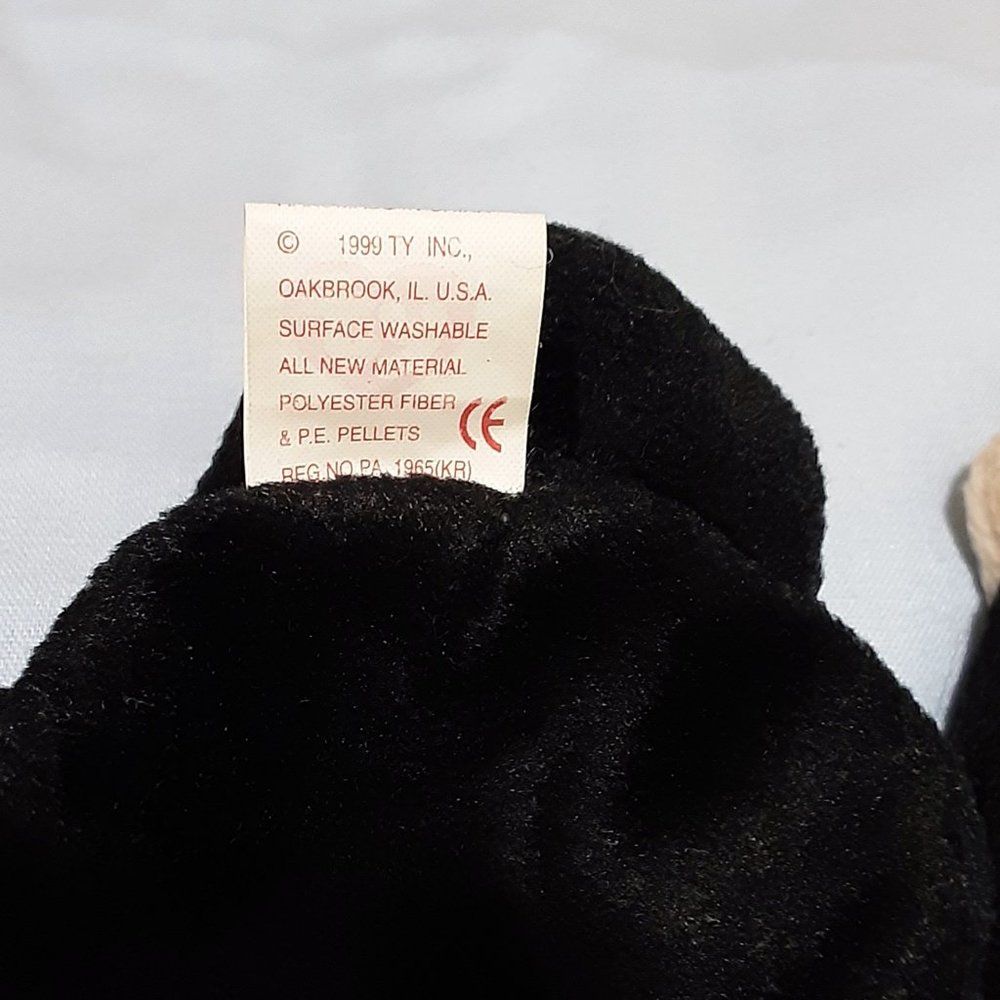 Ty Beanie Baby Mooch the Monkey 98/99 with errors. - Picture 7 of 8